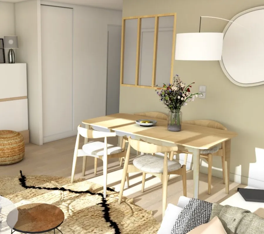 Vauban — Aménagement d'un duplex & décoration intérieure, Versailles (78)